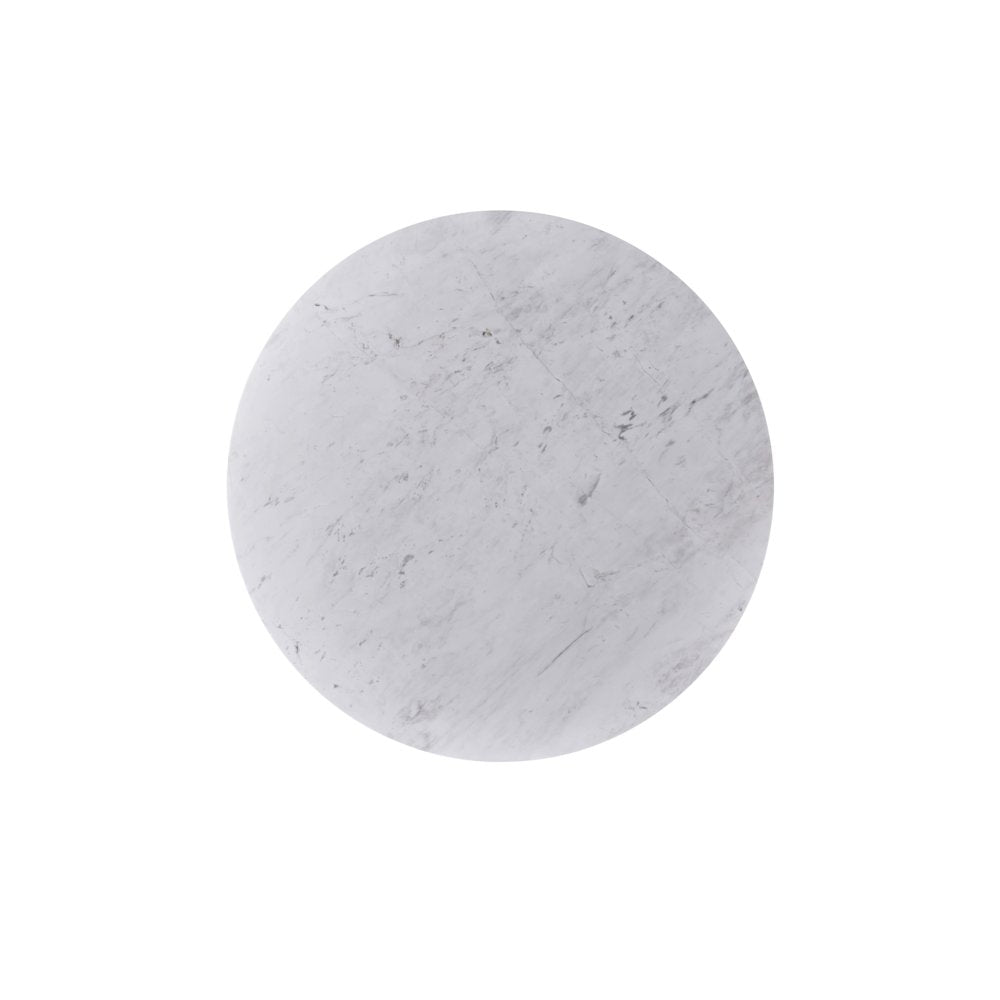 Santa Cruz Dining Table In Faux Marble Cast Concrete Color