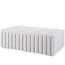 Edisto Cocktail Table In Abaco White Color