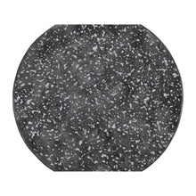 Gray Concrete  Accent Table for Patio or Living Room Use – Round Side Table