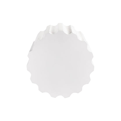 Edisto Side Table In Abaco White Color