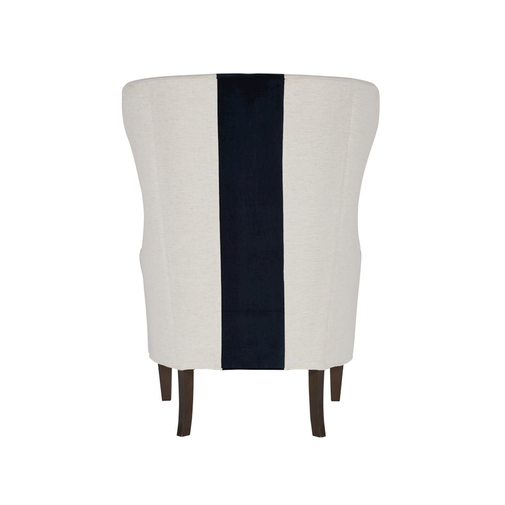 Surfside Wing Chair In Onyx Color
