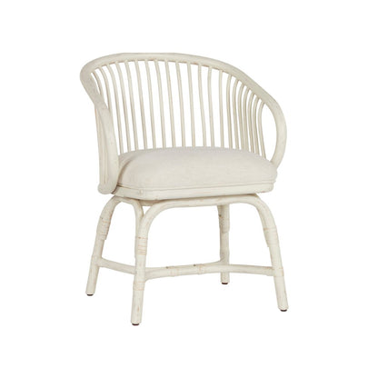 Aruba Rattan Dining Chair In Egret Color