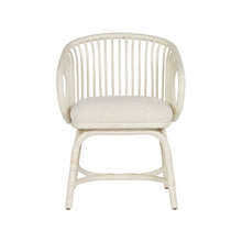 Aruba Rattan Dining Chair In Egret Color