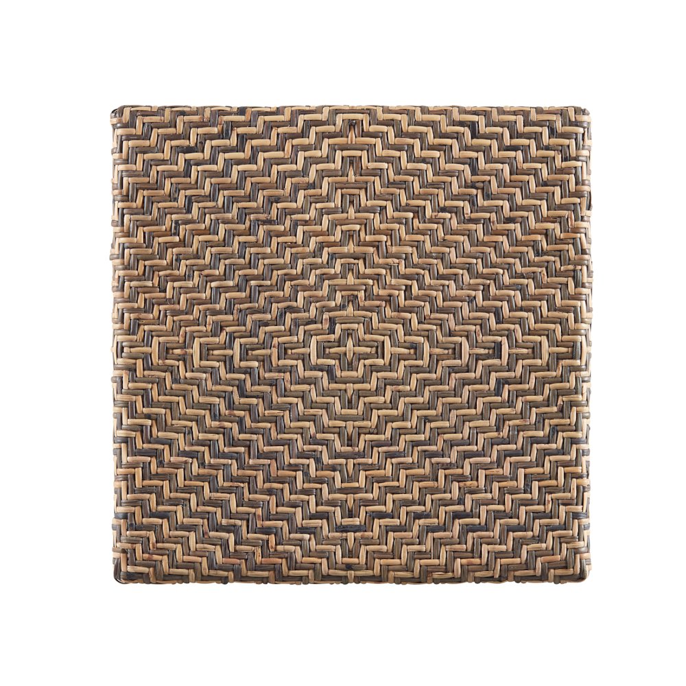 Wailea Accent Table In Natural Rattan Color