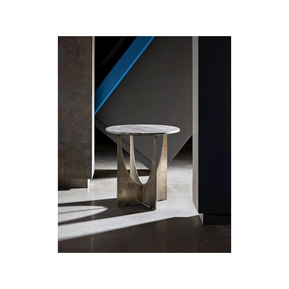 Op Art End Table