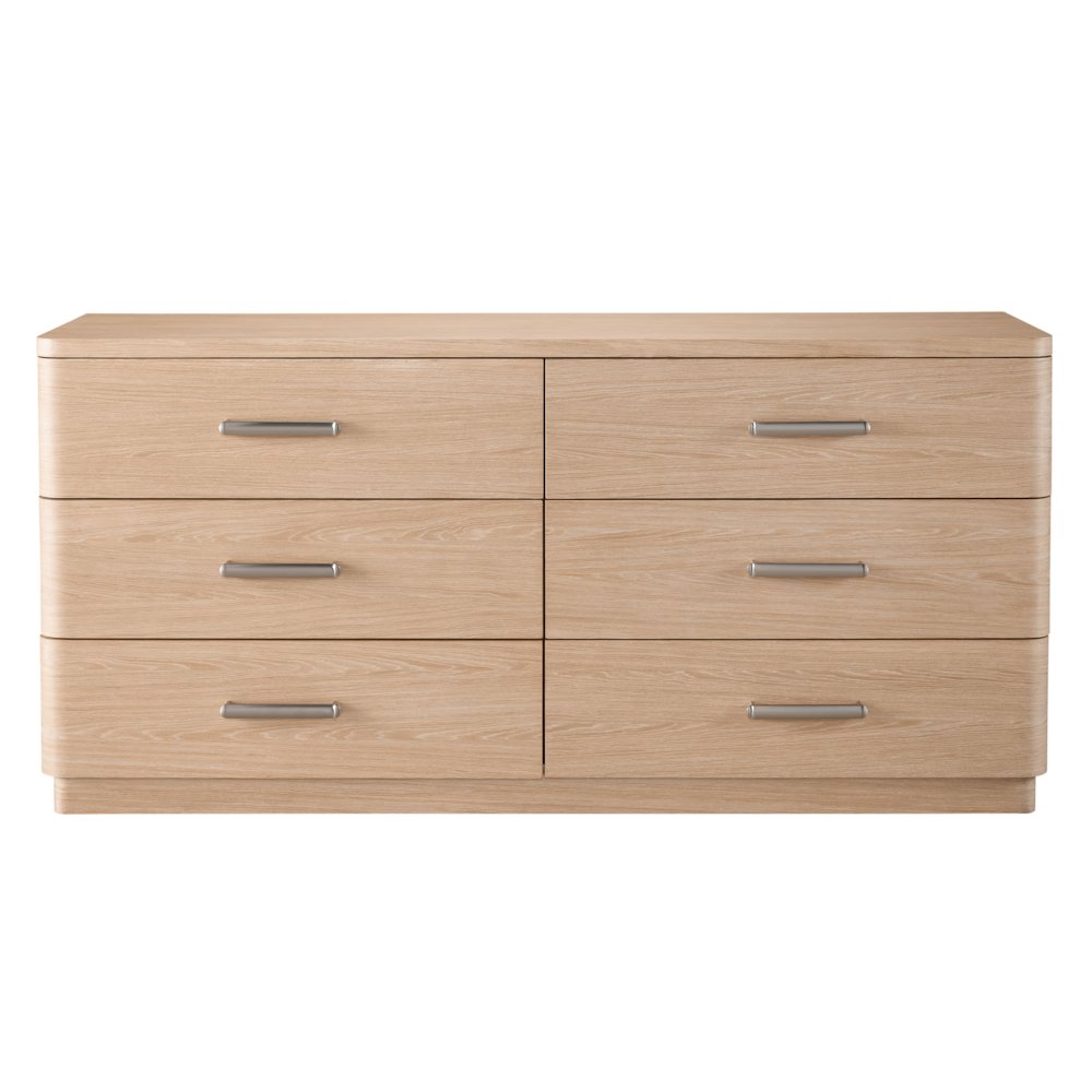 Nomad Six Drawer Dresser In Tech Oak Color