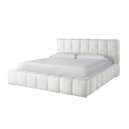 Colina Bed Complete Queen 50 In Brushed Nickel  Color