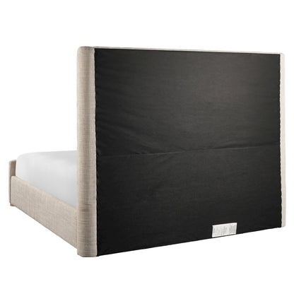 Daybreak Bed Complete Queen 50 In Brushed Nickel  Color