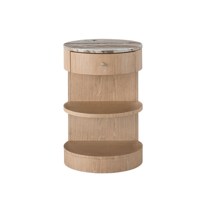 Breeze Nightstand In Tech Oak Color