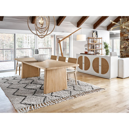 Nomad Dining Table In Tech Oak Color
