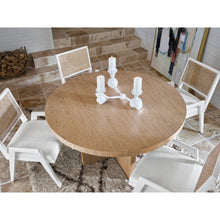 Sonora Arm Chair Pair In Cane/Glacier Color