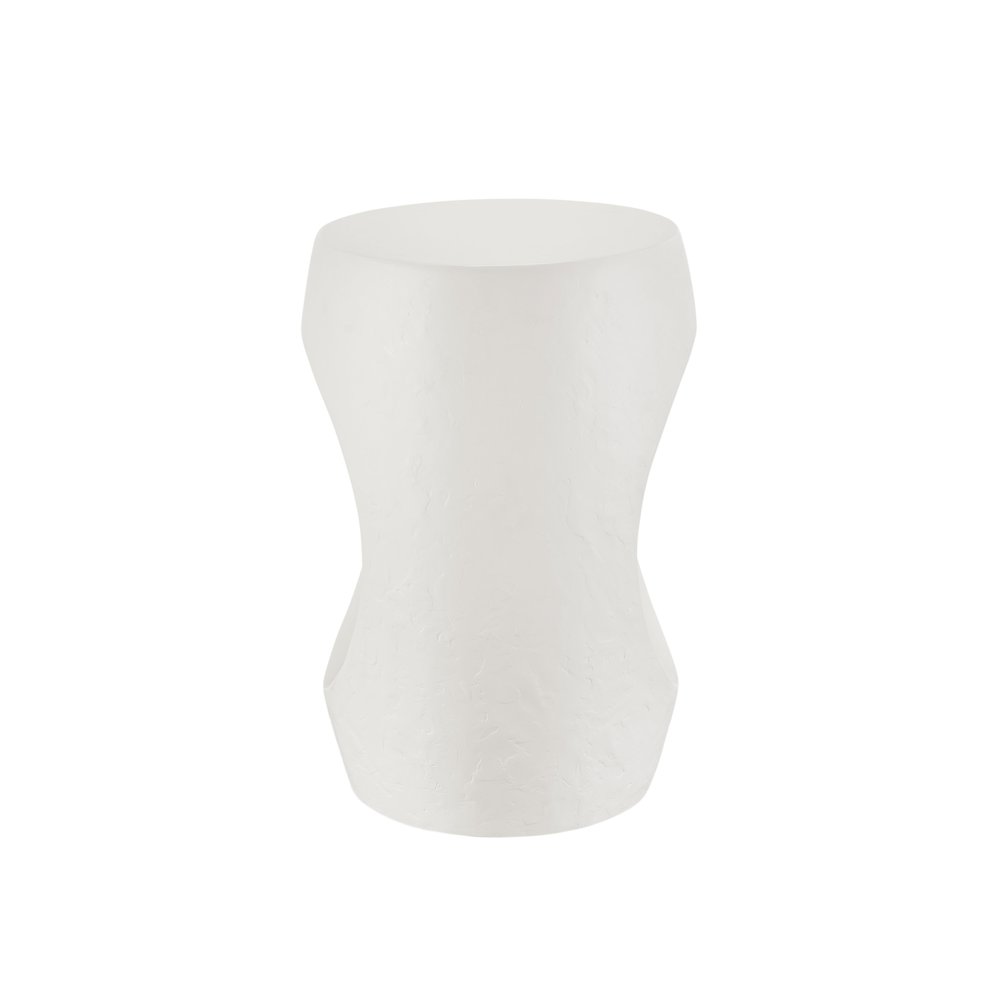 Canyo Accent Table In Abaco White Color