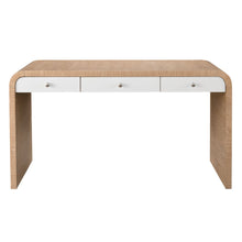 Desk In Tech Oak/Glacier Color