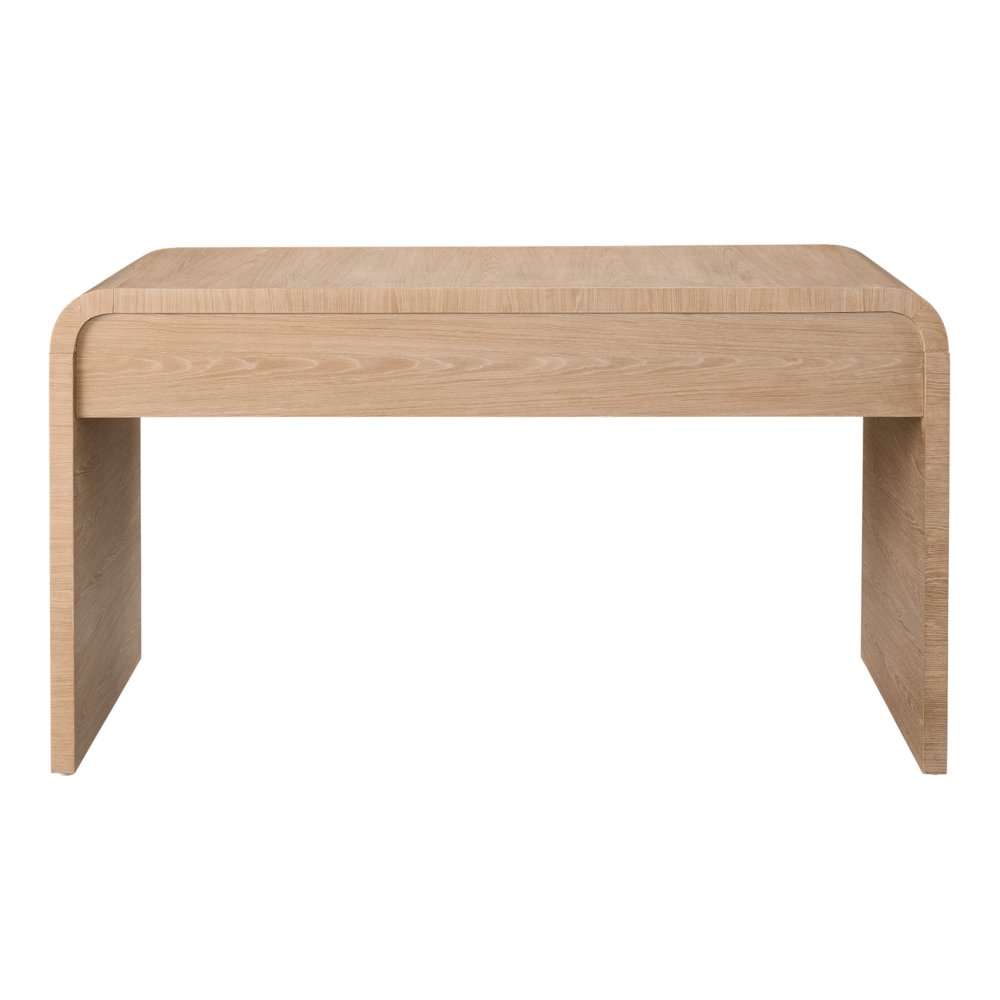 Desk In Tech Oak/Glacier Color