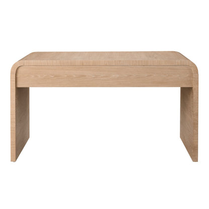 Desk In Tech Oak/Glacier Color