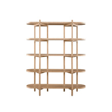 Etagere In Solid White Oak/Tech Oak Color