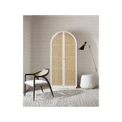 Golden Hour Utility Cabinet In Cane/Glacier Color