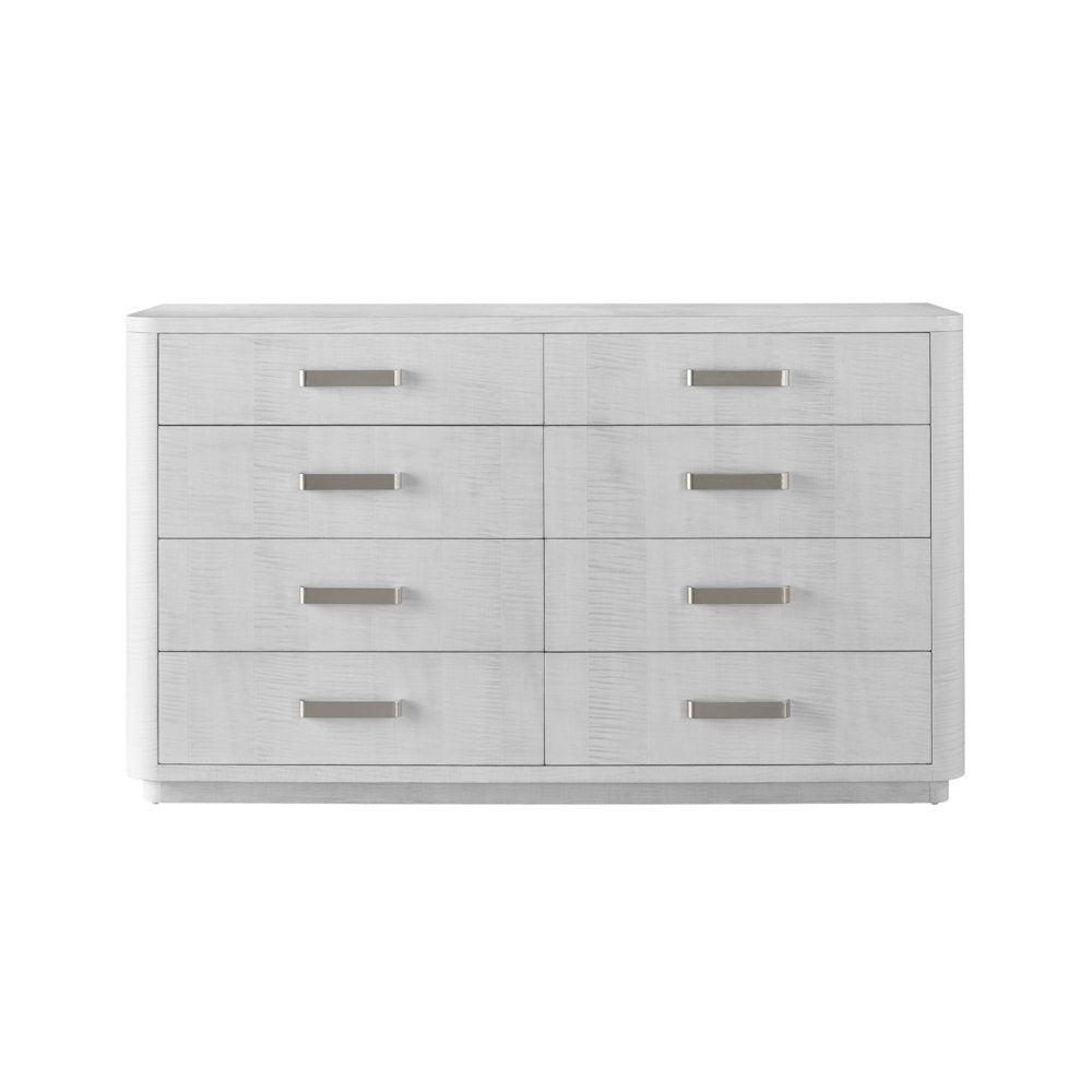 Adore Drawer Dresser In Blac Sycamore Color