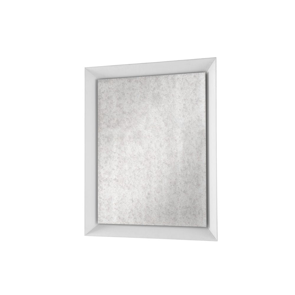 Valen Antiqued Mirror In Satin Bronze Color