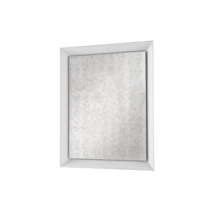Valen Antiqued Mirror In Satin Bronze Color