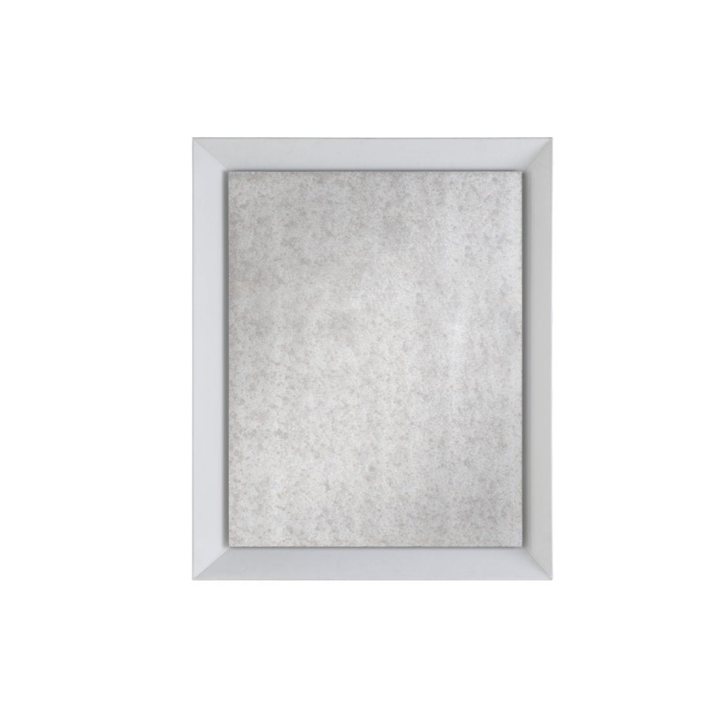 Valen Antiqued Mirror In Satin Bronze Color