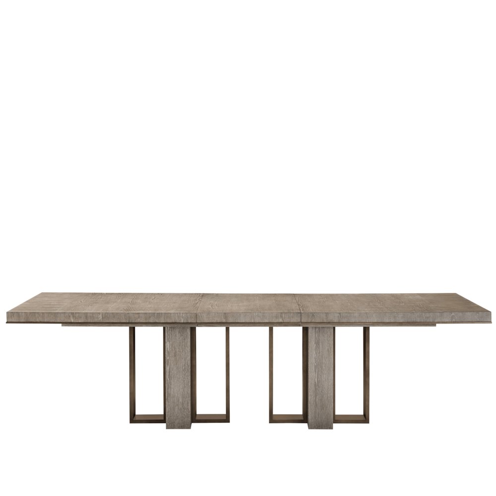 Del Monte Dining Table In Weathered Oak Color