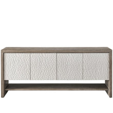 San Roque Console In Weathered Oak Color