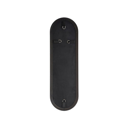 Metal Accent Mirror In Soft Matte Black Color