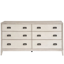 Six Drawer Dresser In Rolling Fog Color