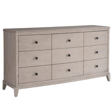 Nine Drawer Dresser In Rolling Fog Color