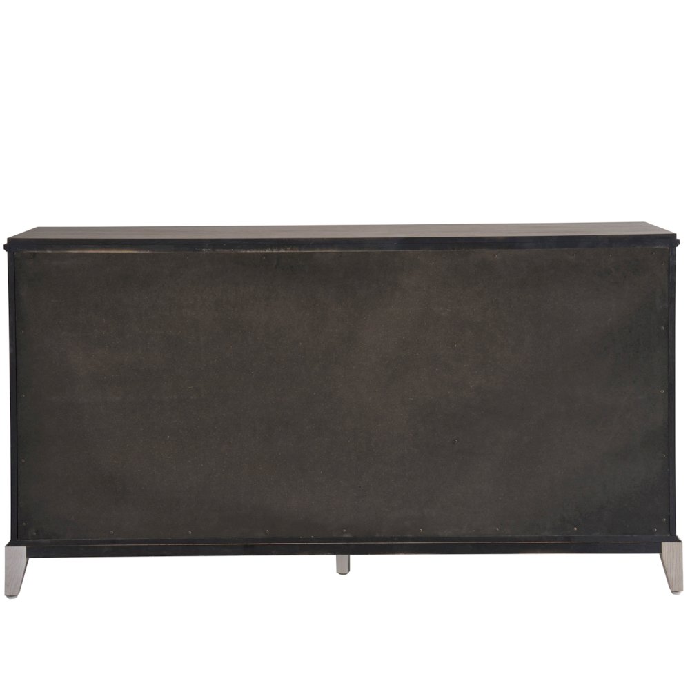 Nine Drawer Dresser In Rolling Fog Color