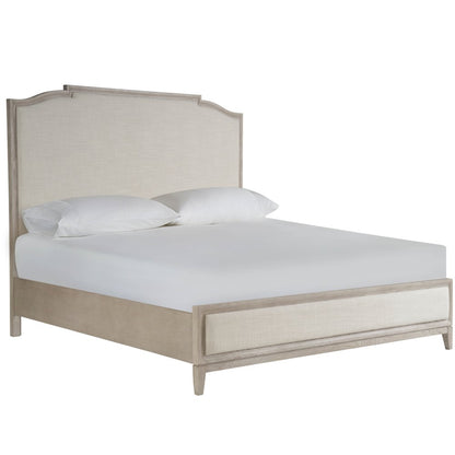 Panel Bed Queen In Rolling Fog Color