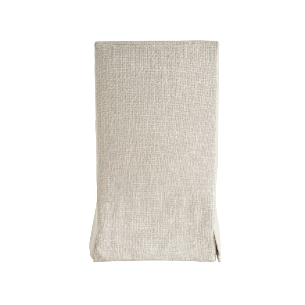 Slip Cover Chair In Soft Matte Black Color