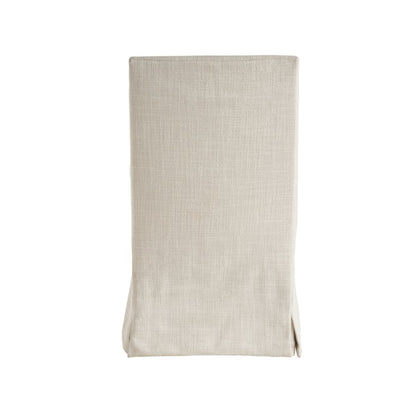 Slip Cover Chair In Soft Matte Black Color