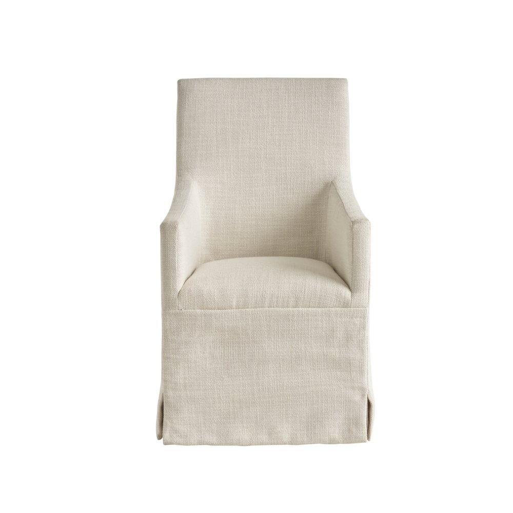 Slip Cover Chair In Soft Matte Black Color