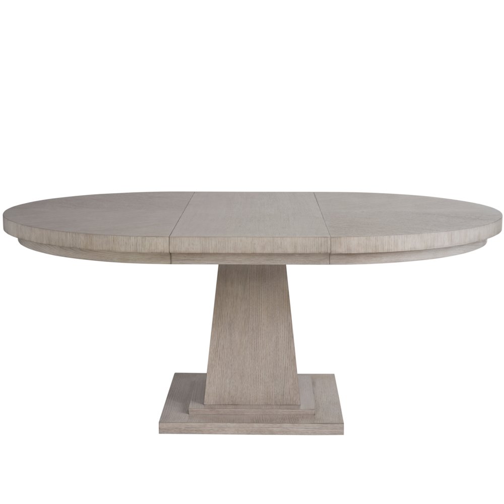 Round Dining Table In Rolling Fog Color