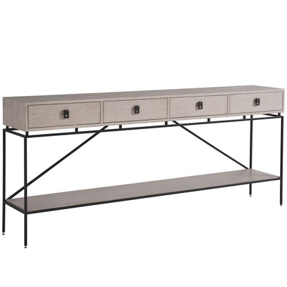 Long Console In Rolling Fog Color