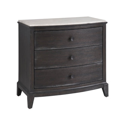 Three Drawer Nightstand In Ravenwood Color