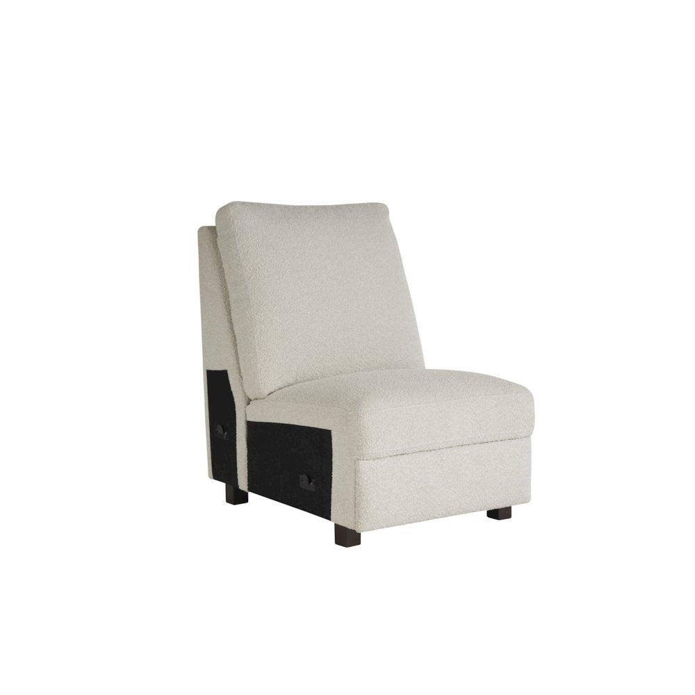Rhodes Armless Chair In Espresso Color