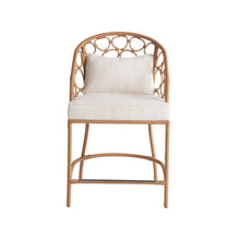Pebble Counter Chair In Natural   Color