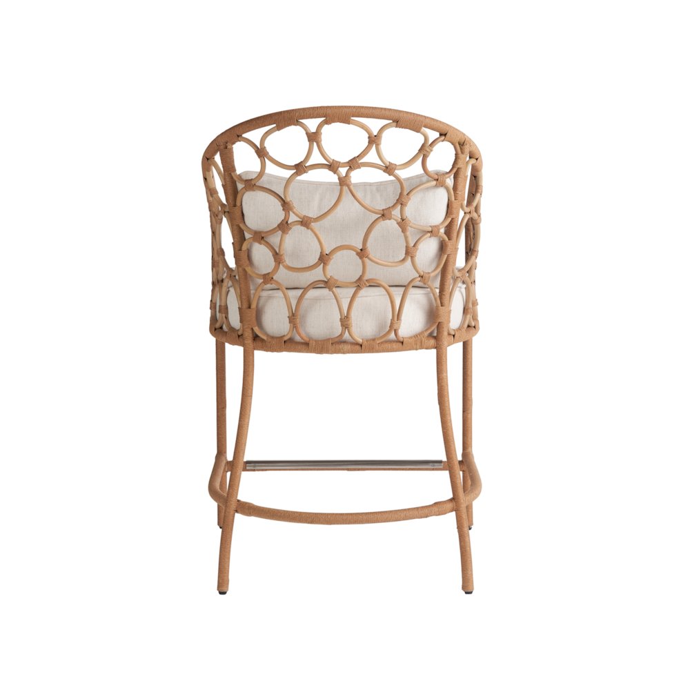 Pebble Counter Chair In Natural   Color