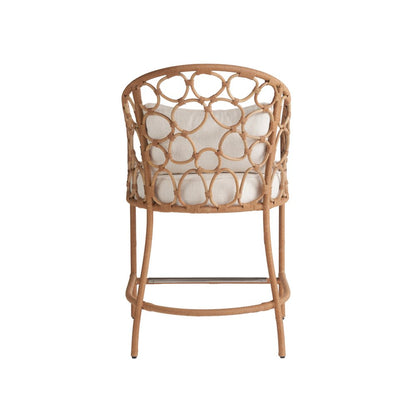 Pebble Counter Chair In Natural   Color