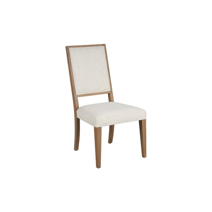 Upholstered Dining Chair Pair In Sand Dune Color