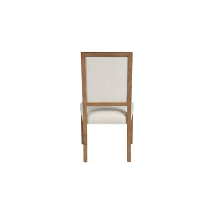 Upholstered Dining Chair Pair In Sand Dune Color