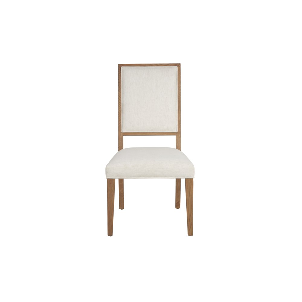 Upholstered Dining Chair Pair In Sand Dune Color