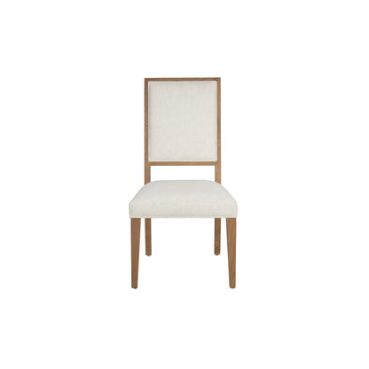 Upholstered Dining Chair Pair In Sand Dune Color