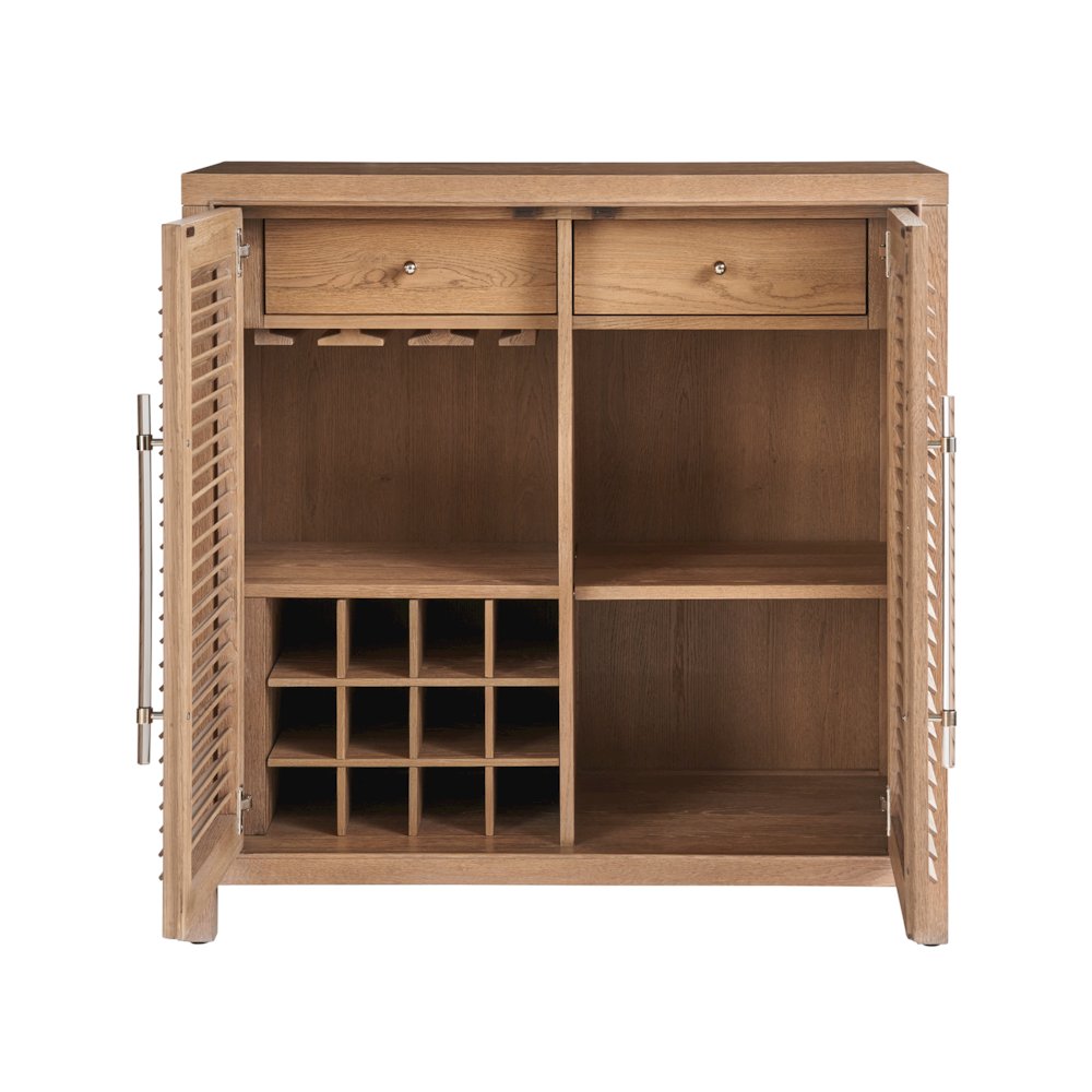 Weekender Bar Cabinet In Sand Dune Color