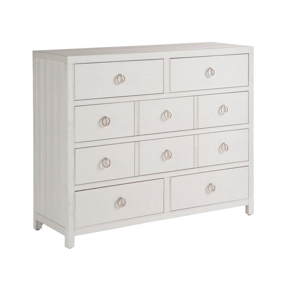 Pacific Grove Dresser In White Sand Color