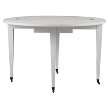 Watercolor Dining Table In White Sand Color