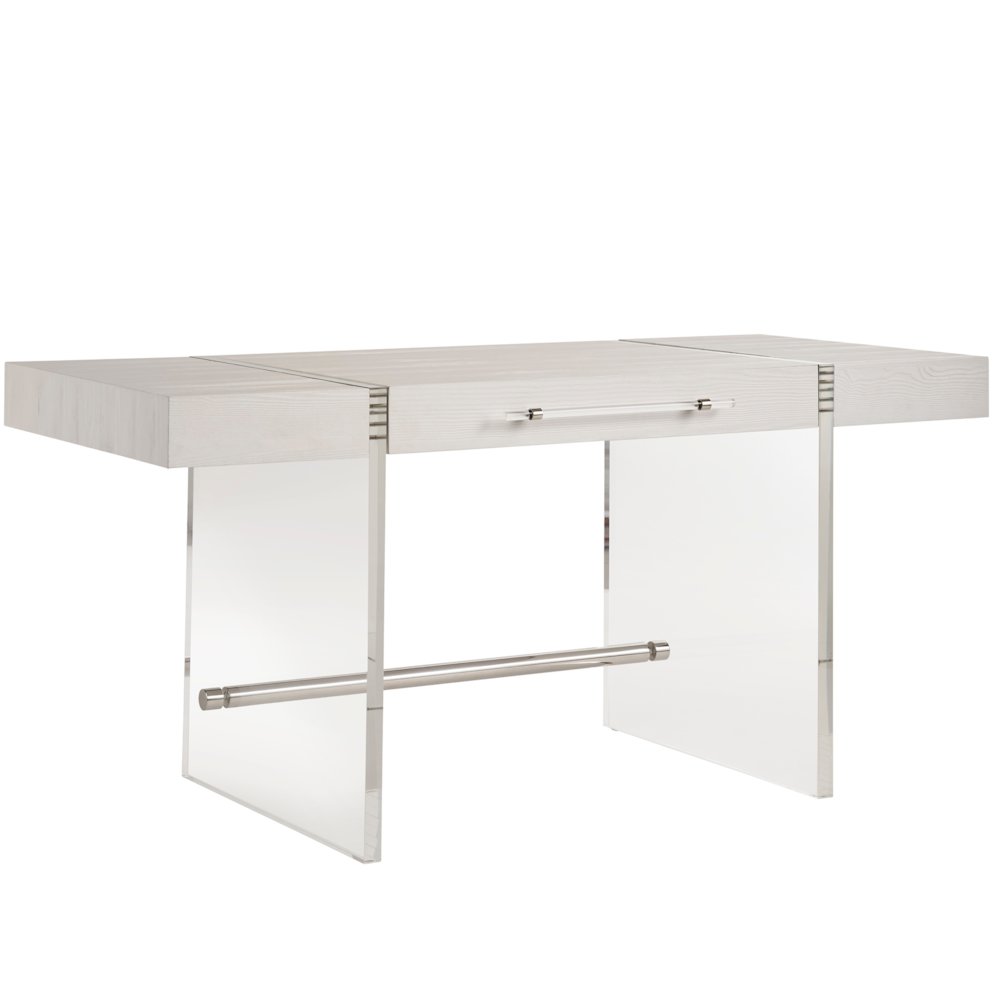 Cabo Writing Desk In White Sand Color